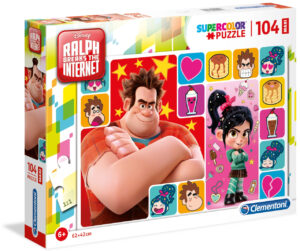 Пъзел Clementoni от 104 макси части - Ралф разбива интернет