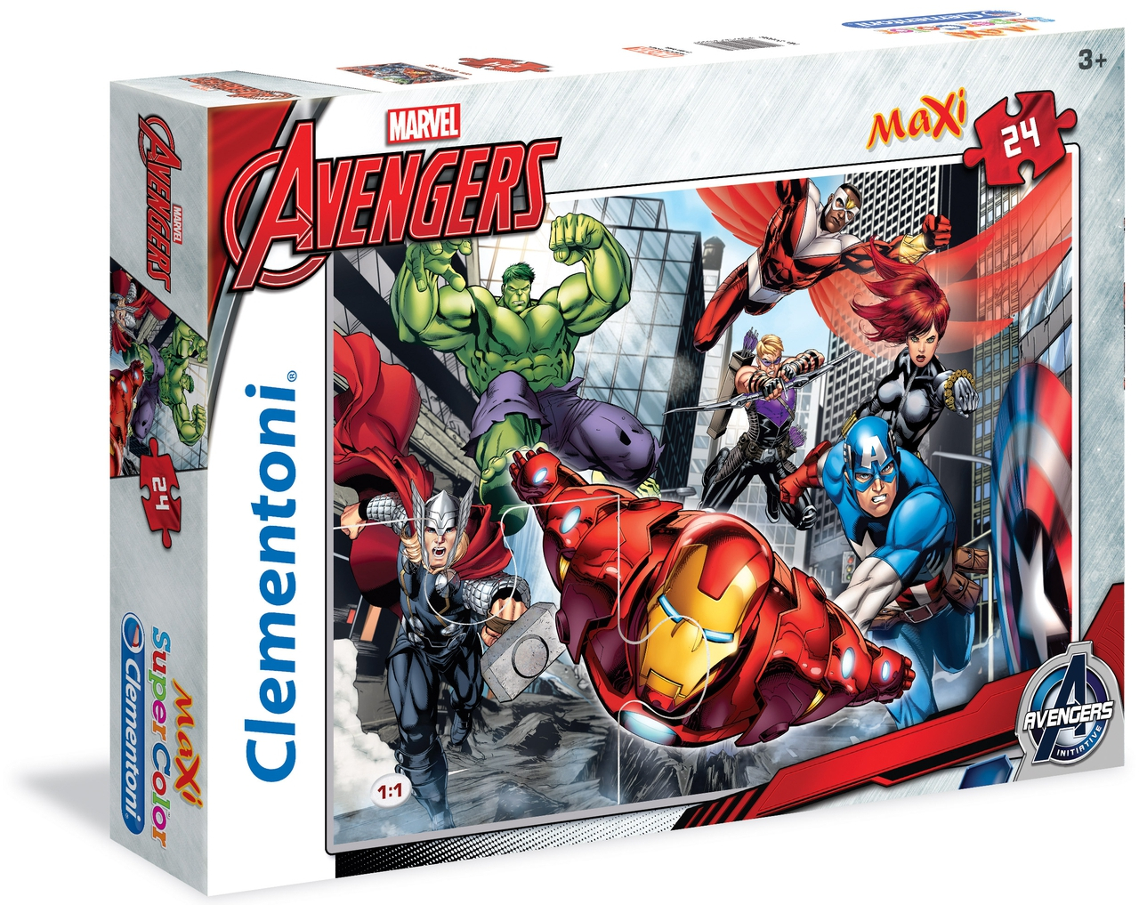Пъзел Clementoni от 24 макси части - Отмъстителите