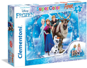 Пъзел за под Clementoni от 40 части - Замръзналото кралство