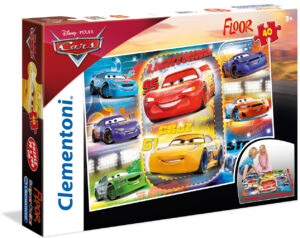 Пъзел за под Clementoni от 40 части - Колите 3