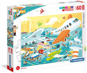 Пъзел Clementoni от 60 макси части - Голямото летище