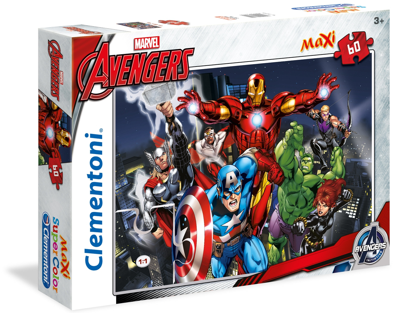 Пъзел Clementoni от 60 макси части - Отмъстителите