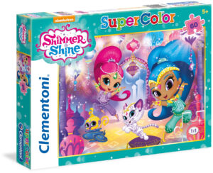 Пъзел Clementoni от 60 части - Искрица и Сияйница