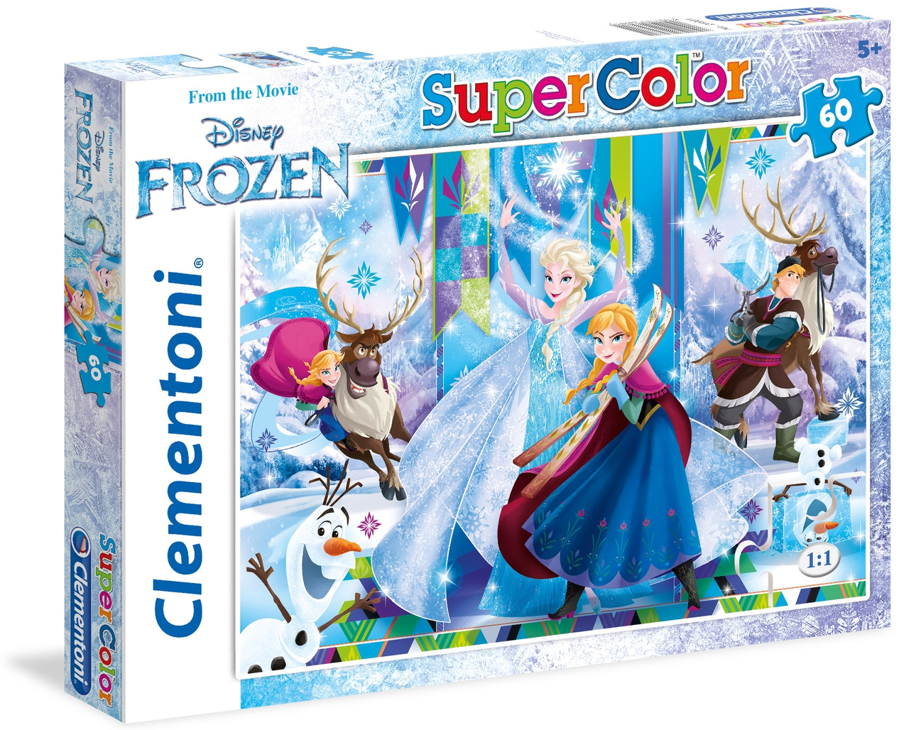 Пъзел Clementoni от 60 части - Замръзналото кралство