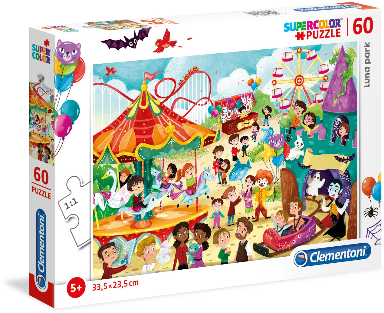 Пъзел Clementoni от 60 части - Луна парк