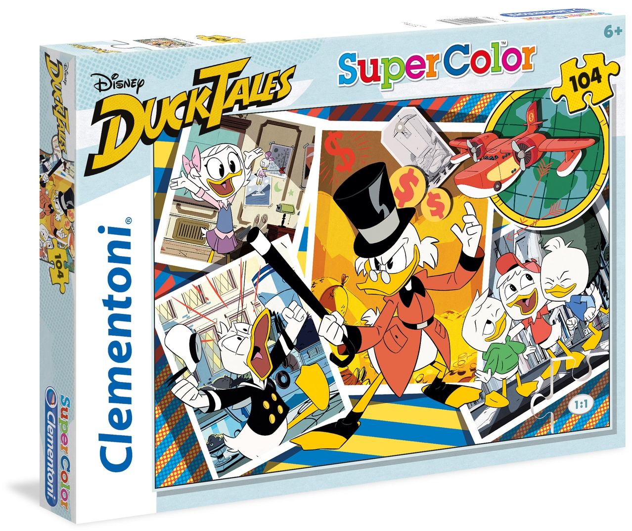 Пъзел Clementoni от 104 части - Патешки истории