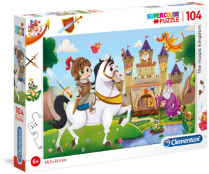 Пъзел Clementoni от 104 части - Магическото кралство