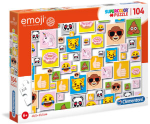 Пъзел Clementoni от 104 части - Емоджи