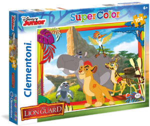 Пъзел Clementoni от 104 части - Лъвска стража