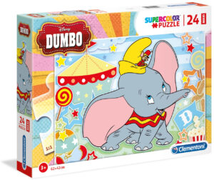 Пъзел Clementoni от 24 макси части - Дъмбо