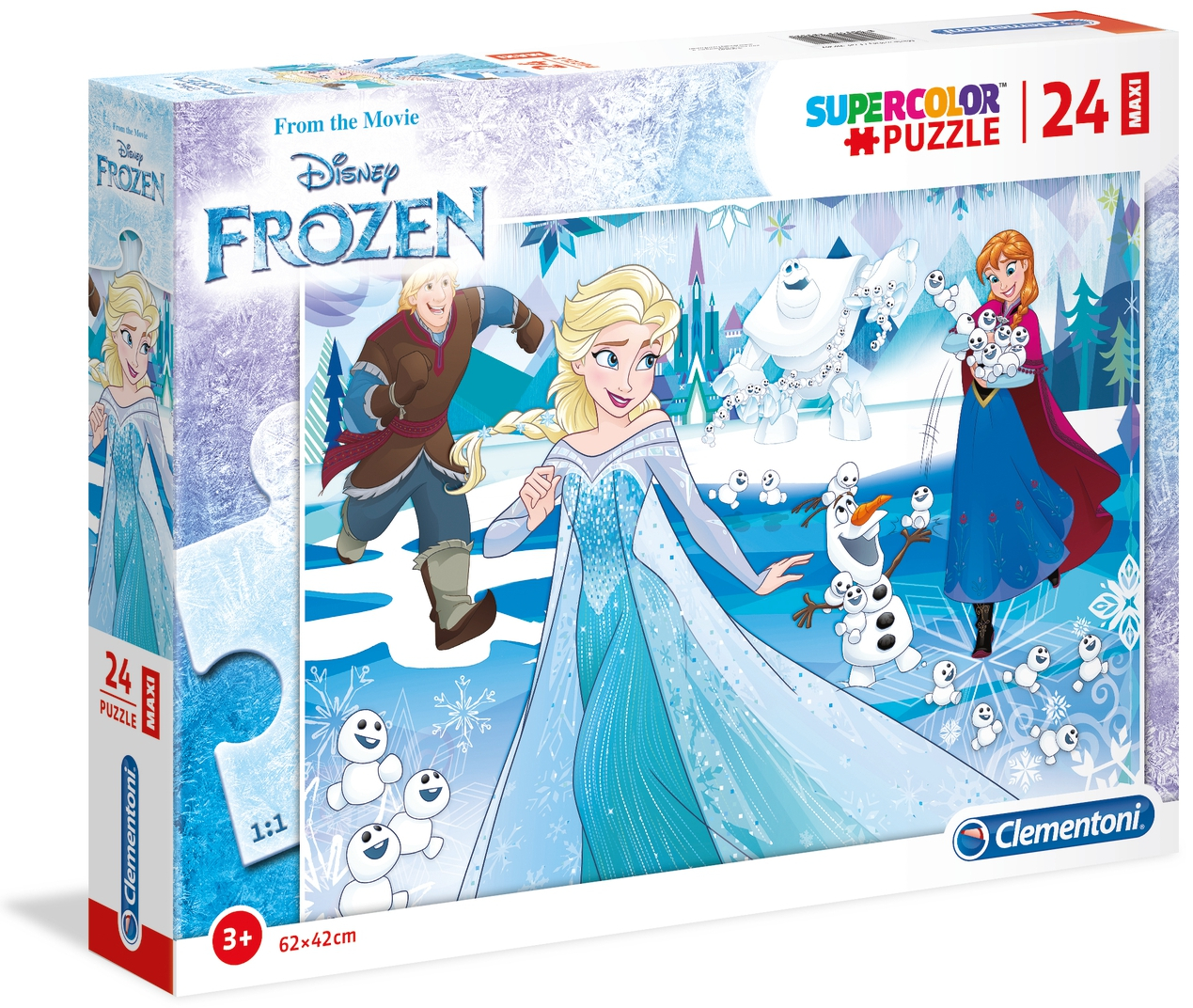Пъзел Clementoni от 24 макси части - Замръзналото кралство