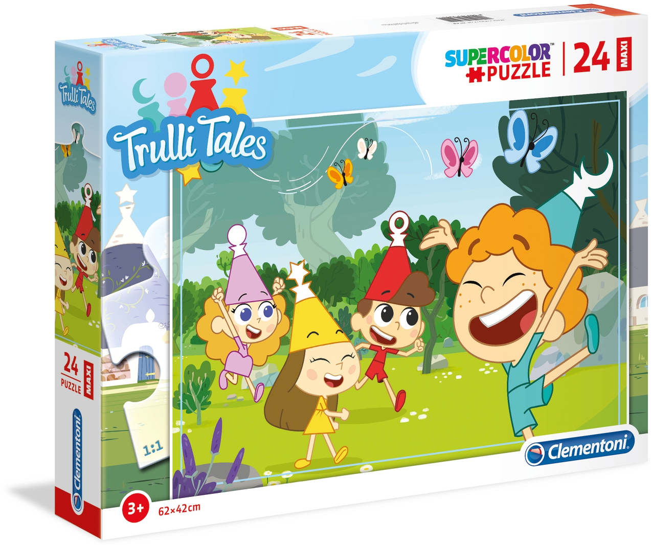 Пъзел Clementoni от 24 макси части - Trulli Tales