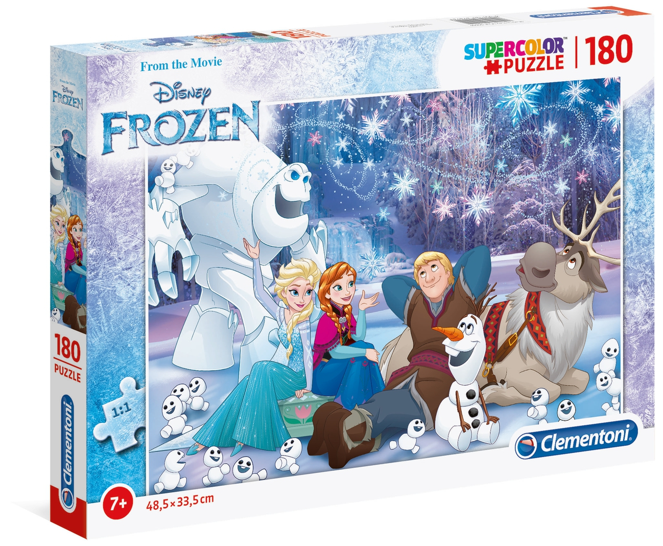 Пъзел Clementoni от 180 части - Замръзналото кралство