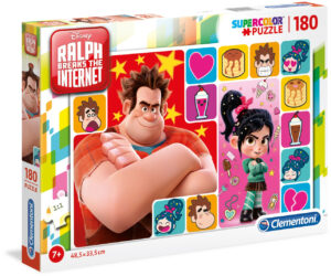 Пъзел Clementoni от 180 части - Ралф разбива интернет