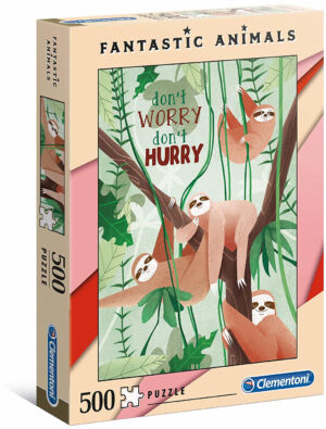 Пъзел Clementoni от 500 части - Ленивци