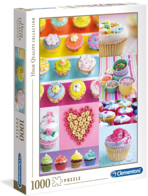 Пъзел Clementoni от 1000 части - Сладки донати