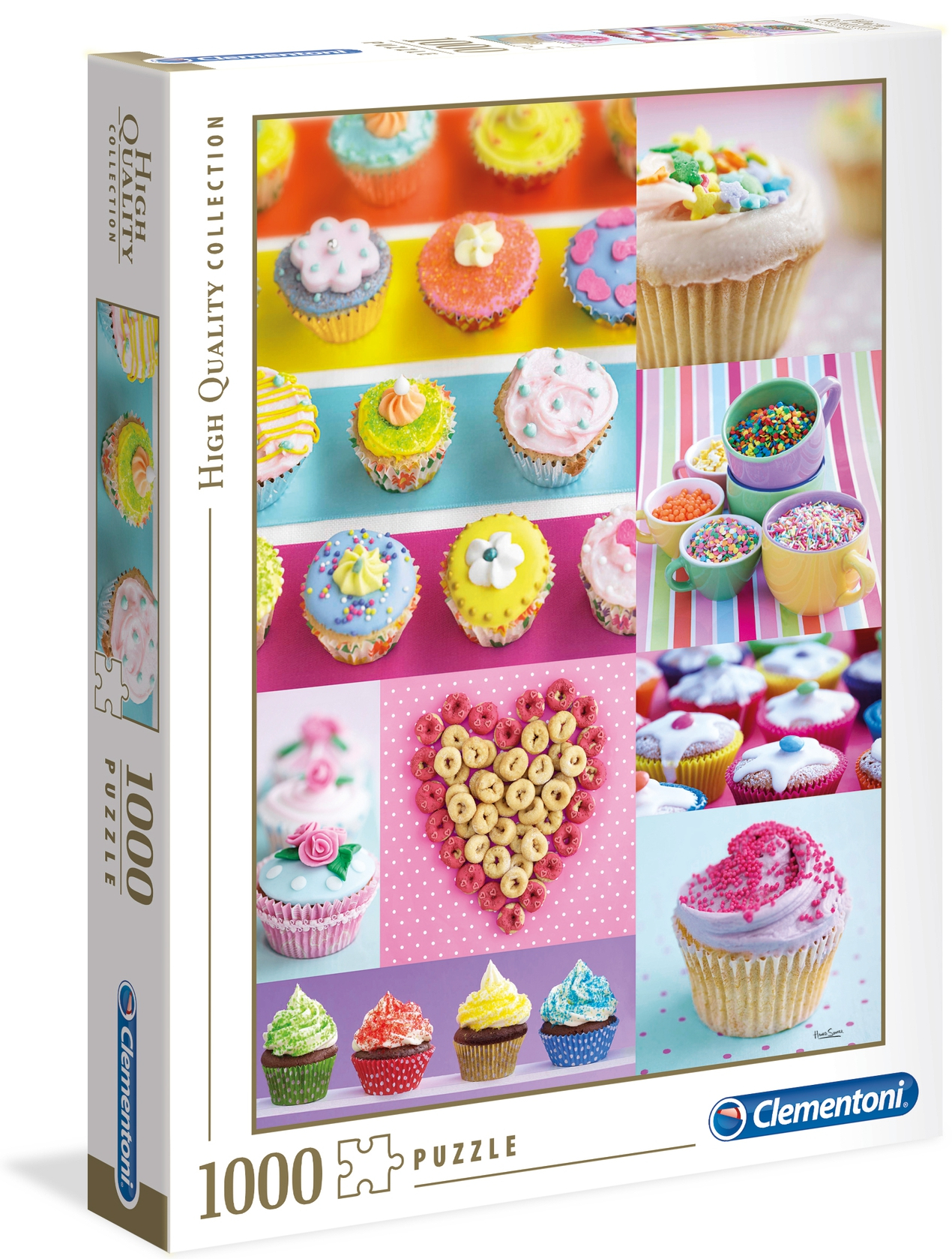 Пъзел Clementoni от 1000 части - Сладки донати