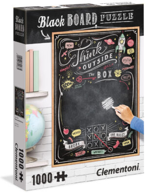Пъзел Clementoni от 1000 части - Мисли извън кутията