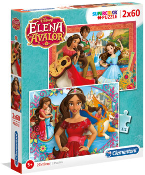 Пъзел Clementoni от 2 x 60 части - Елена от Авалор