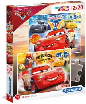 Пъзел Clementoni от 2 x 20 части - Колите 3