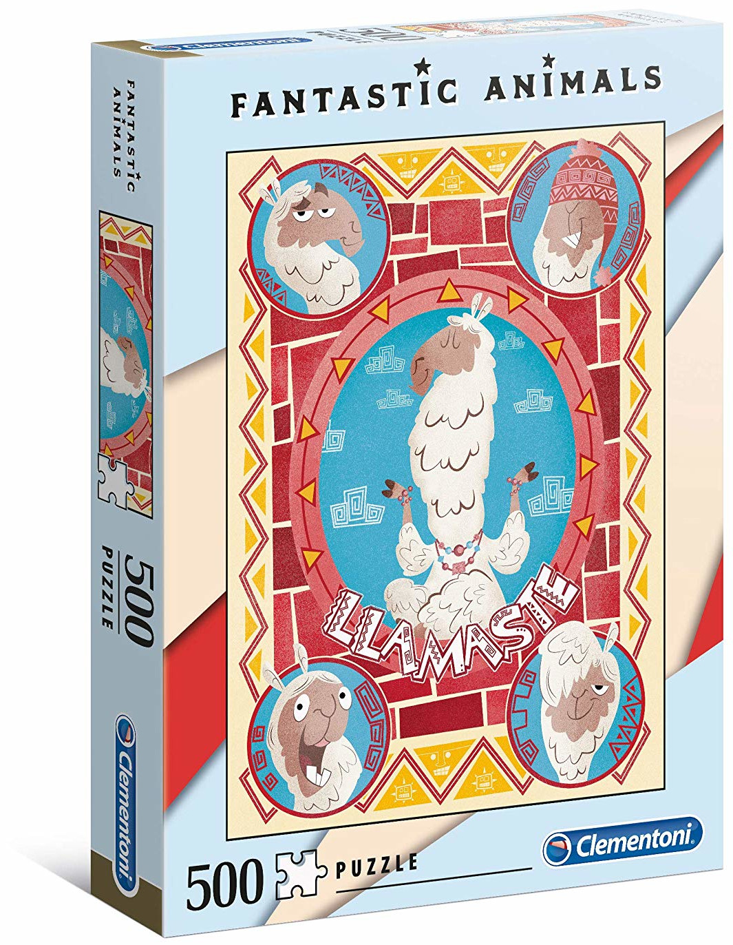 Пъзел Clementoni от 500 части - Лама