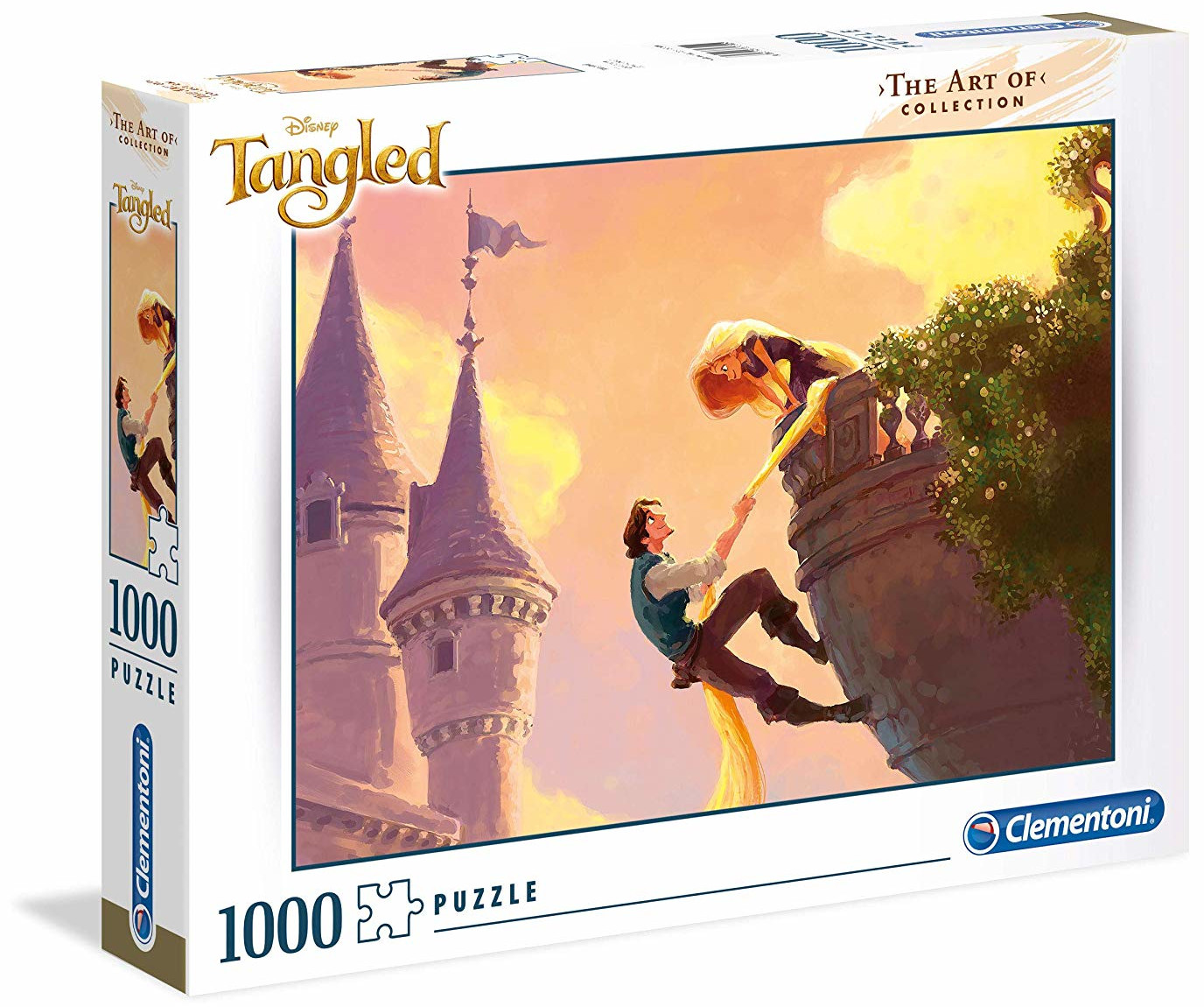 Пъзел Clementoni от 1000 части - Рапунцел и разбойникът