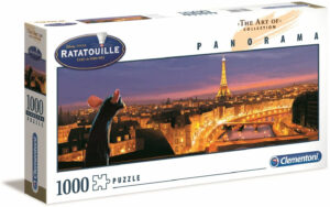 Панорамен пъзел Clementoni от 1000 части - Рататуй