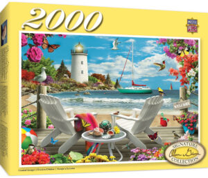 Пъзел Master Pieces от 2000 части - Бягство край брега, Алън Джана