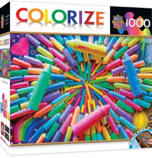 Пъзел Master Pieces от 1000 части - Цветове от детството