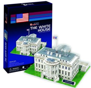 3D Пъзел Cubic Fun от 65 части – The White House
