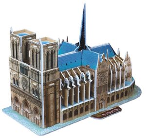 3D Пъзел Cubic Fun от 40 части – Notre Dame de Paris