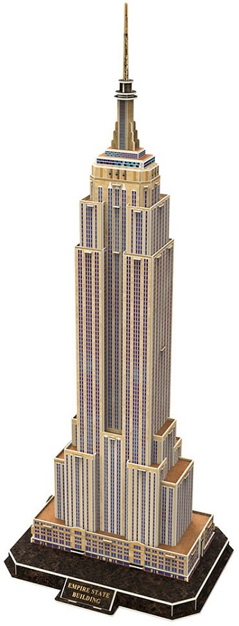 3D Пъзел Cubic Fun от 66 части – Empire State Building