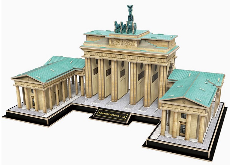 3D Пъзел Cubic Fun от 150 части – Brangenburg Gate