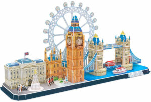 3D Пъзел Cubic Fun от 107 части - City Line London