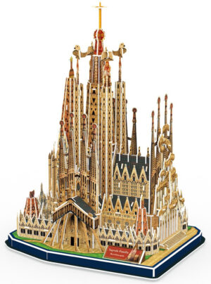 3D Пъзел Cubic Fun от 184 части - Sagrada Familia, Barcelona