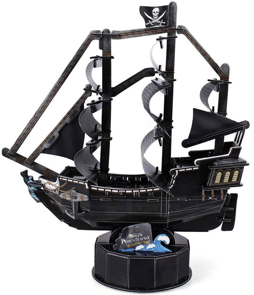 3D Пъзел Cubic Fun от 100 части - The Queen Anne's Revenge