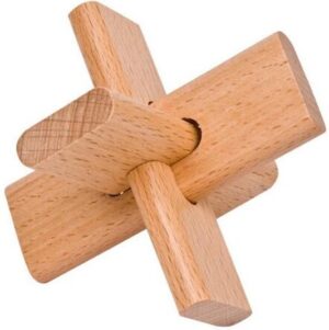 Дървен 3D пъзел Johntoy - Главоблъсканица, вид 10