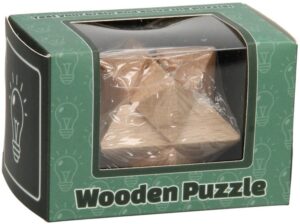 Дървен 3D пъзел Johntoy - Главоблъсканица, вид 1