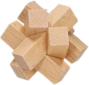 Дървен 3D пъзел Johntoy - Главоблъсканица, вид 2