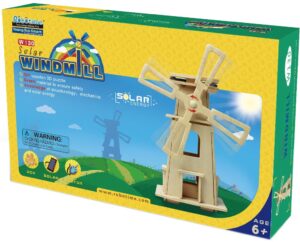 Дървен 3D пъзел Robo Time – Мелница