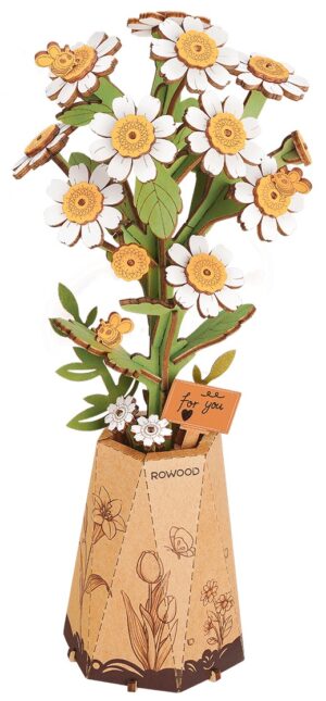 Дървен 3D пъзел Robo Time от 101 части - Лайка