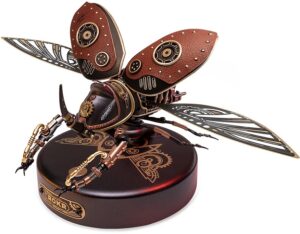 3D пъзел ROKR от 156 части - Бръмбар носорог