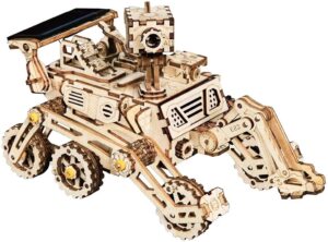 Дървен 3D пъзел Robo Time от 213 части - Луноход