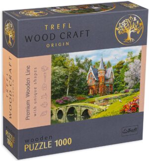 Дървен пъзел Trefl от 1000 части - Викторианска къща