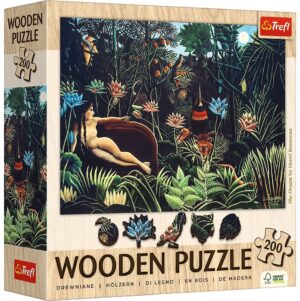 Дървен пъзел Trefl от 200 части - Сънят