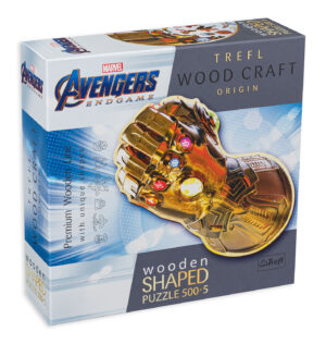 Дървен пъзел Trefl от 500+5 части - Отмъстителите