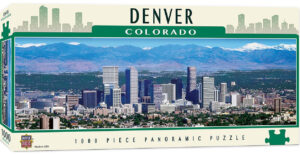 Панорамен пъзел Master Pieces от 1000 части - Денвър, Колорадо
