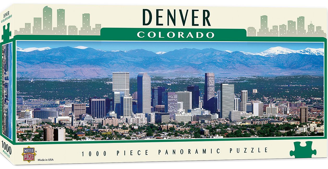 Панорамен пъзел Master Pieces от 1000 части - Денвър, Колорадо