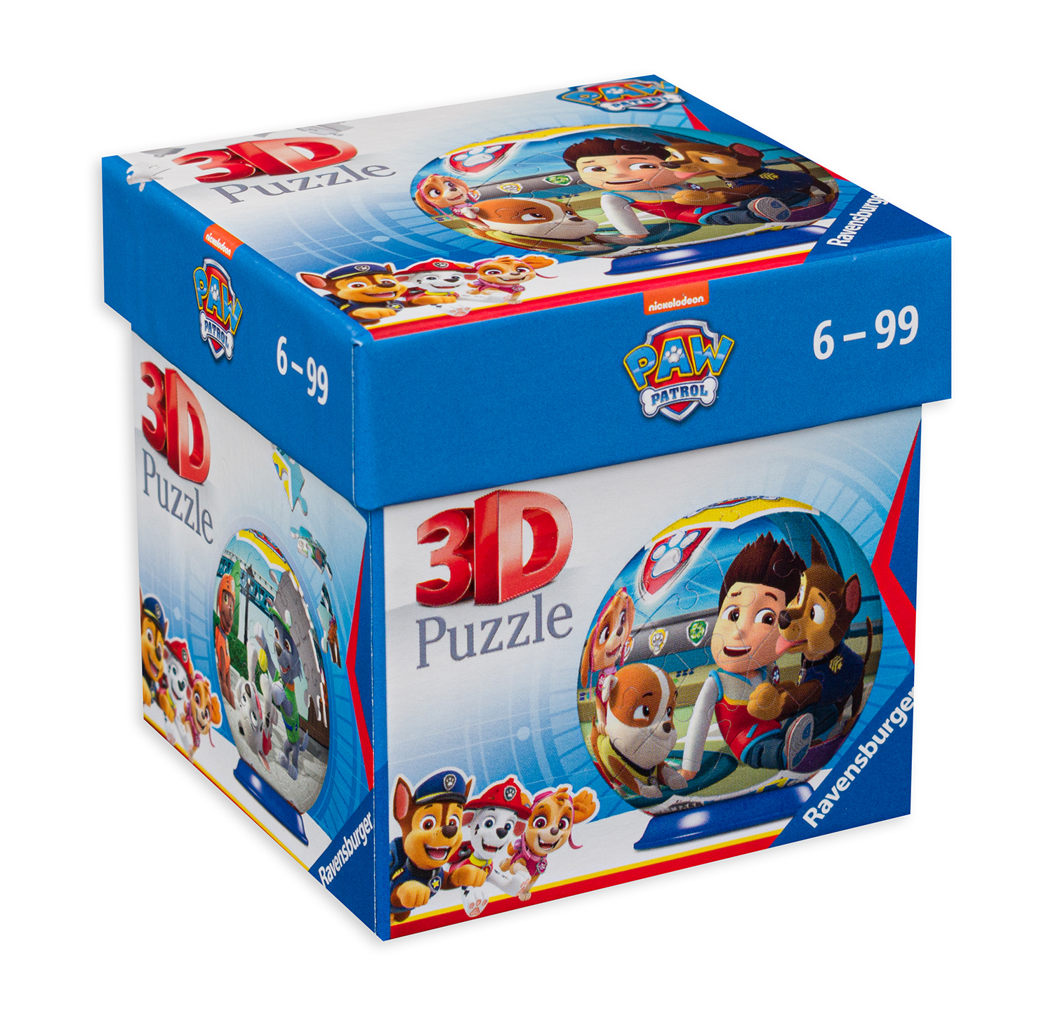 Детски 3D Пъзел Ravensburger от 54 части - Пес Патрул, асортимент