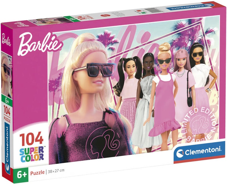 Детски пъзел Clementoni от 104 части - Барби (вариант 1)